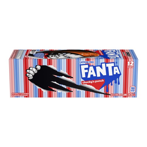 Fanta Soft Drink Chucky's Punch 12 x 355 ml (cans)