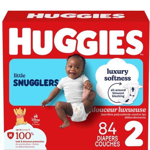 Huggies Little Snugglers Diapers Size 2 84 Count
