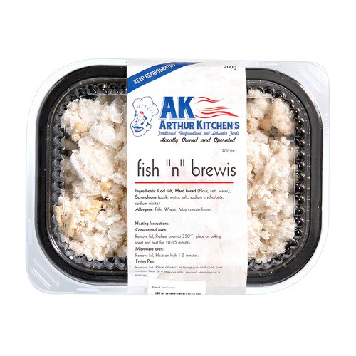Arthur's Kitchen Fish n Brewis Frozen Fish 200 g