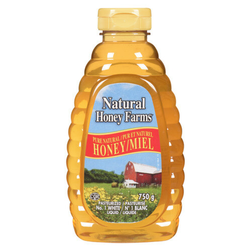 Natural Honey Squeeze Honey Liquid White 750 g