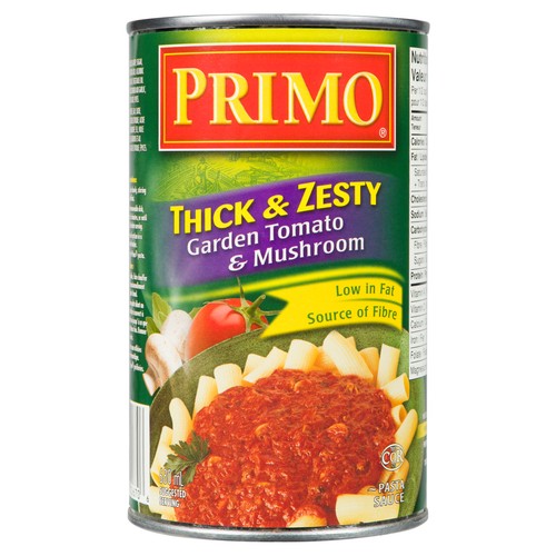 Primo Garden Tomato & Mushroom Sauce 680 ml