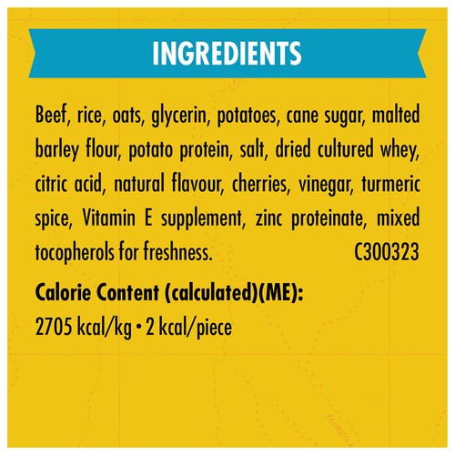 Zuke's Mini Naturals Dog Treats Tender Bites Beef Recipe 170 g