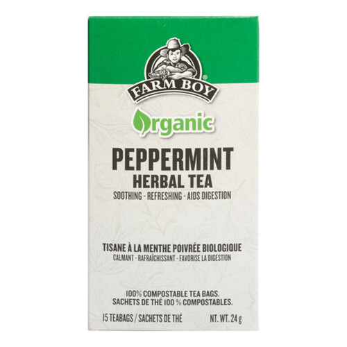 Farm Boy Organic Herbal Tea Peppermint 24 g