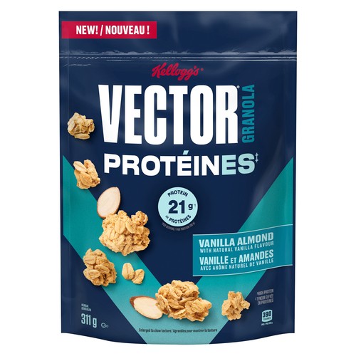 Kellogg's Vector Granola Vanilla Almond 311 g