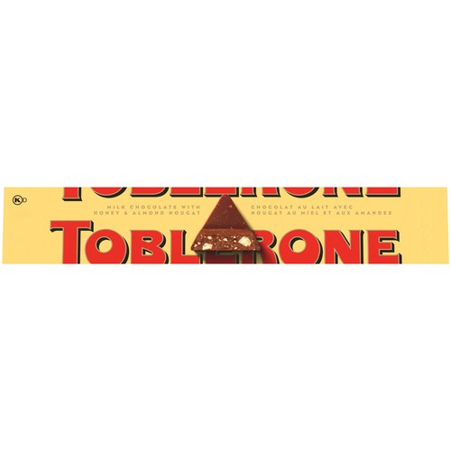 Toblerone Nougat Bar Milk Chocolate With Honey And Almond 100 g