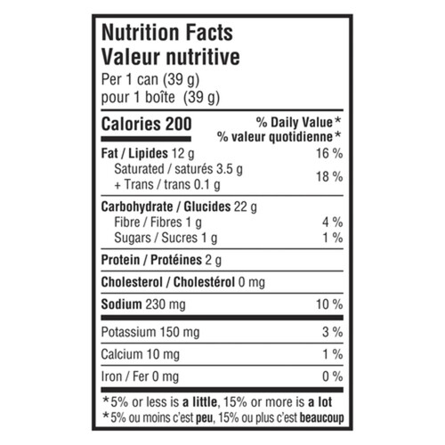 Pringles Canned Potato Chips Sour Cream & Onion 37 g