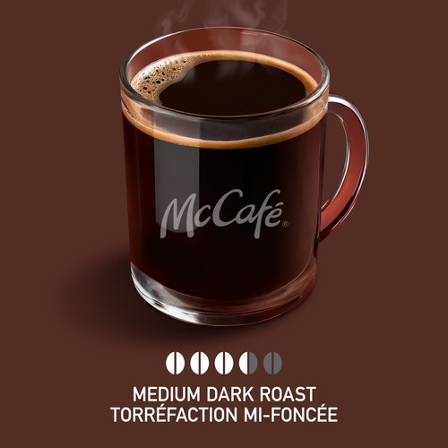McCafé Ground Coffee Premium Dark Roast Medium 875 g