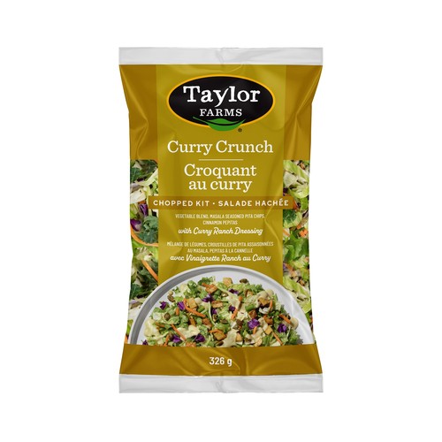 Taylor Farms Salad Kit Chopped Curry Crunch 326 g