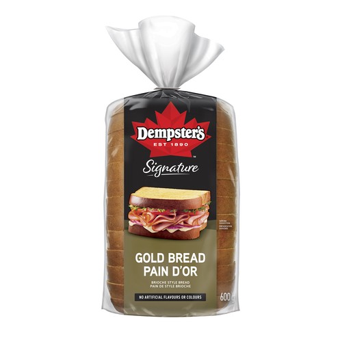 Dempster’s Signature Gold Bread Brioche 600 g