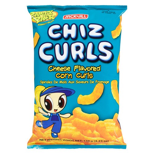 Jack N Jill Cheese Flavored Corn Curls 120 g