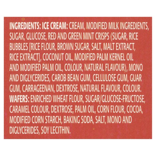 Chapmans Ice Cream Sandwich Peppermint 12 x 120 ml