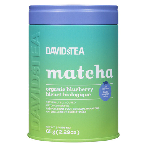 DAVIDsTEA Organic Matcha Blueberry 65 g