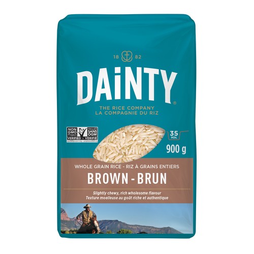 Dainty Long Grain Brown Rice 900 g