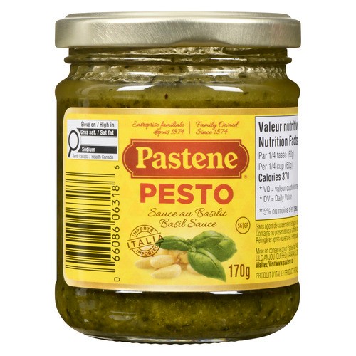 Pastene Pesto Basil Sauce 170 ml