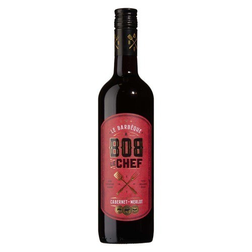 Le Barbèque à Bob le Chef Red Wine Cabernet-Merlot 750 ml (bottle)
