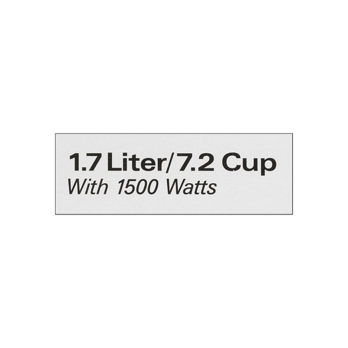 Hamilton Beach Electric Kettle Stainless Steel 1.7 L