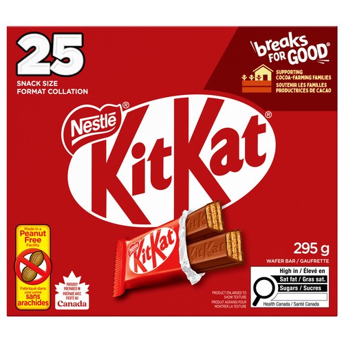 Kitkat Peanut-Free Halloween Candy Minis Individually Wrapped 295 g