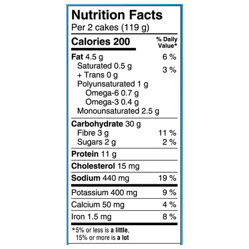 High Liner Frozen Crunchy Fish Cakes 700 g