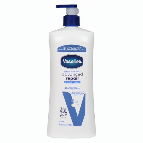 Vaseline Intensive Care Lotion Advanced Repair Unscented 947 ml