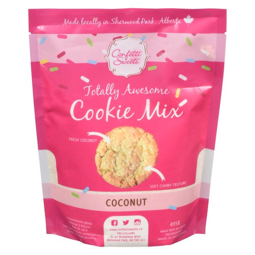 Confetti Sweets Coconut Cookie Mix 495 g