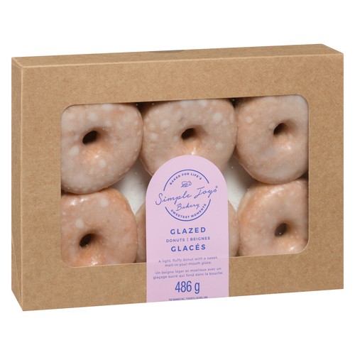 Simple Joys Donuts Glazed 6 Pack 486 g