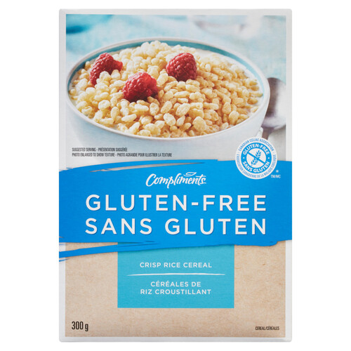 Compliments Gluten-Free Cereal Crisp Rice 300 g