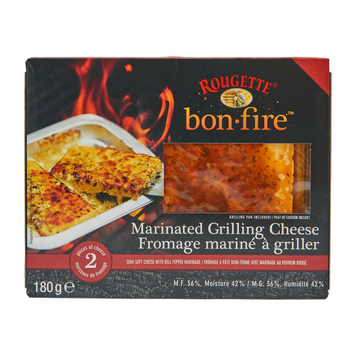 Rougette Grilling Cheese Marinated With Bell Pepper Marinade 180 g