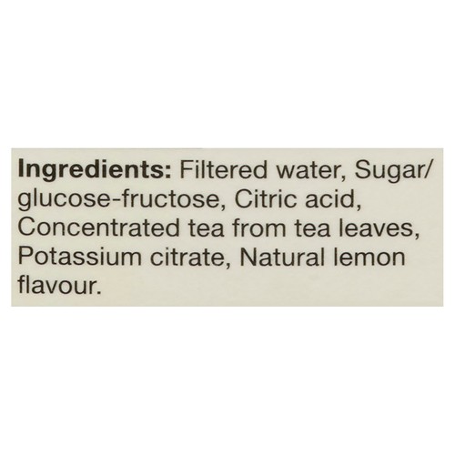 Fuze Naturally Flavoured Iced Tea Lemon 1.75 L