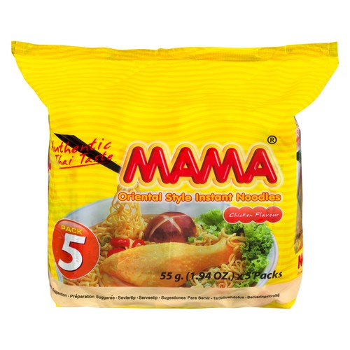 Mama Instant Noodle Chicken 5 Pack 275 g