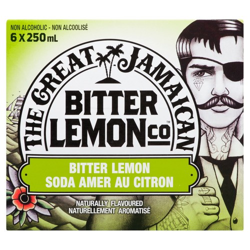 The Great Jamaican Lemon Bitter 6 x 250 ml