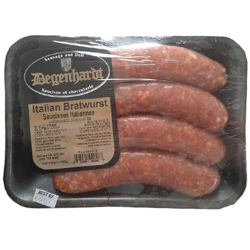 Degenhardt&amp;#39;s Italian Bratwurst Sausage 400 g - Voilà Online Groceries ...
