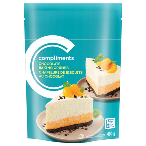 Compliments Baking Crumbs Chocolate 400 g