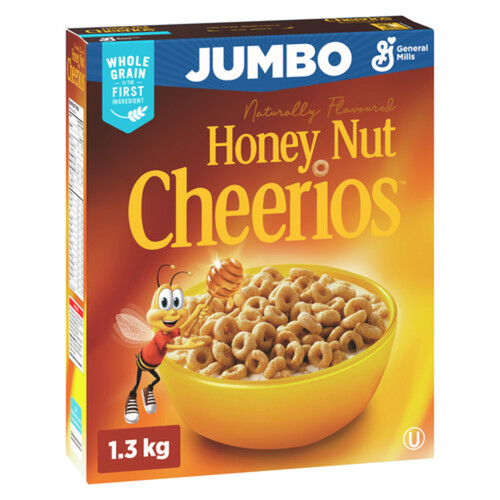 Cheerios Cereal Honey Nut Jumbo 1.3 kg