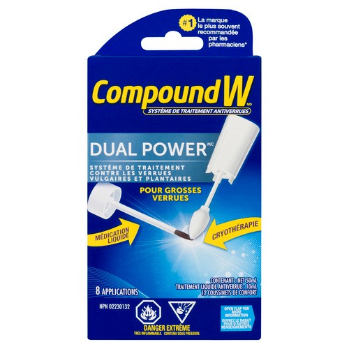 Compound W Dual Power 8 Applications