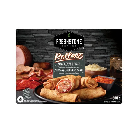 Freshstone Rolleez Frozen Pizza Wrap Meat Lovers 540 g