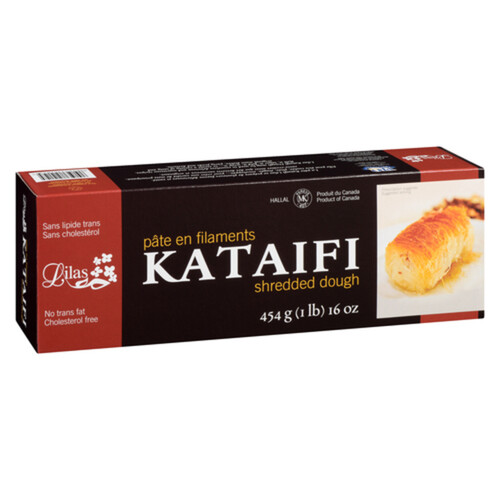 Lillas Kataifi Frozen Shredded Dough 454 g 