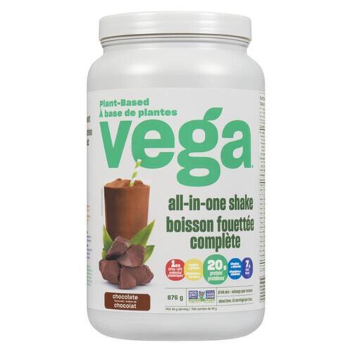 Vega One Gluten-Free All-In-One Protein Powder Shake Chocolate 876 g