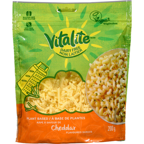 Vitalite Plant Based Shreds Cheese Cheddar 200 g