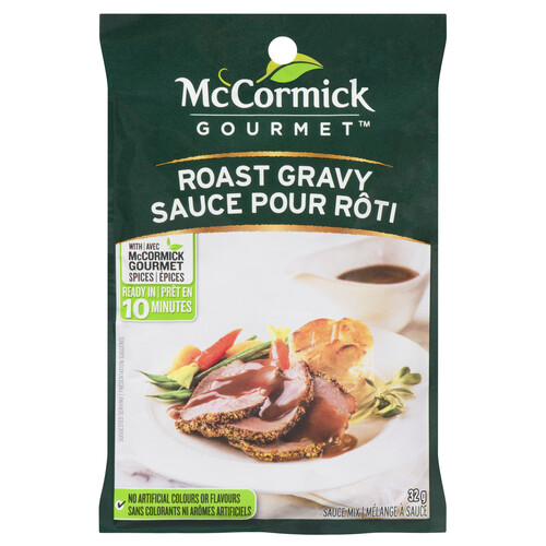 McCormick Roasted Gravy Sauce Mix International 32 g