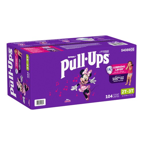 Huggies Pull-Ups Girl's Potty Training Pants 2T-3T 104 Count