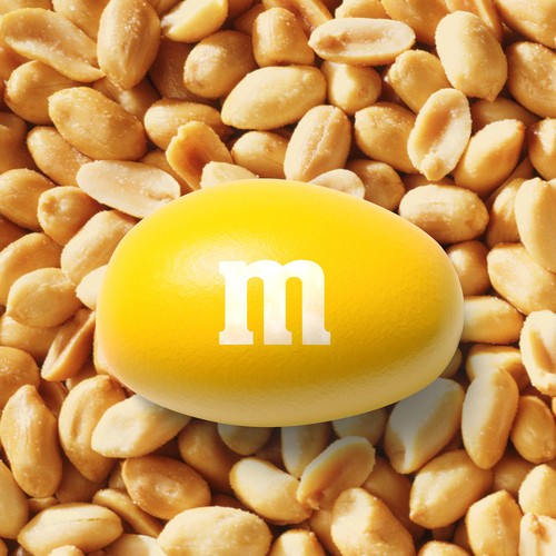 M&M'S Peanut Milk Chocolate Candies Sharing Bag 400 g