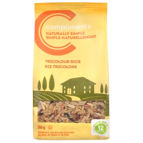 Compliments Naturally Simple Rice Tricolour 280 g