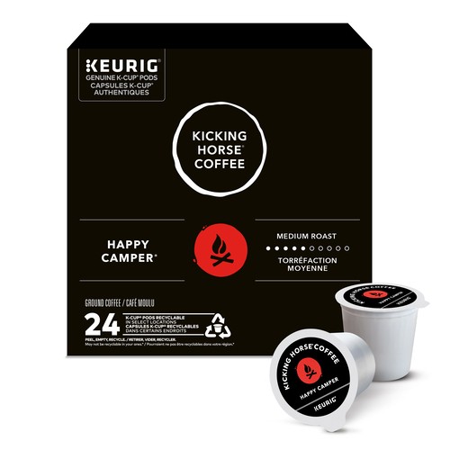 Kicking Horse Coffee Pods Happy Camper Medium Roast 24 K-Cups 276 g