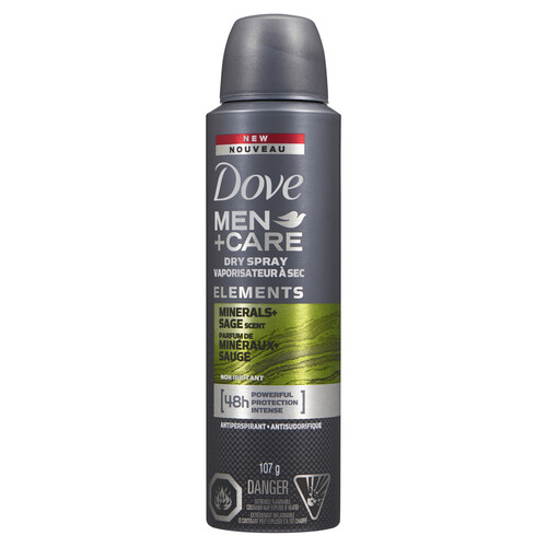 Dove Men + Care Dry Spray Elements Antiperspirant 107 g