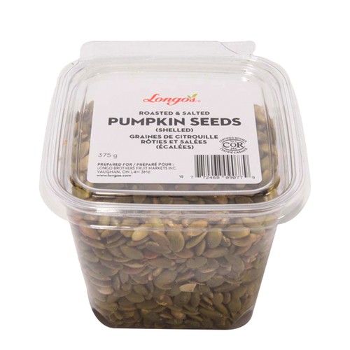 Longo's Roasted Pepitas Salted 375 g