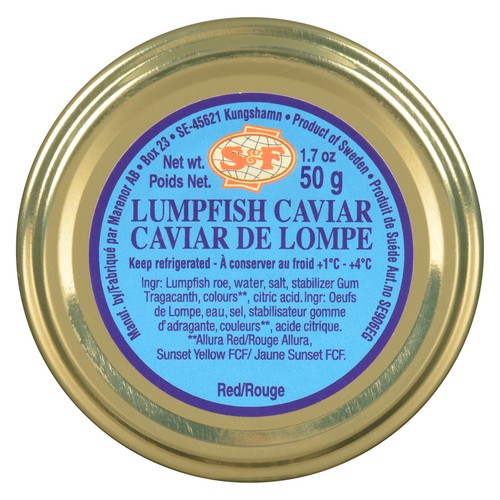 S & F Lumpfish Caviar Red 50 g