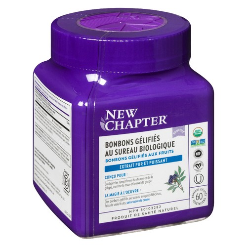 New Chapter Elderberry Organic Gummies 60 Count