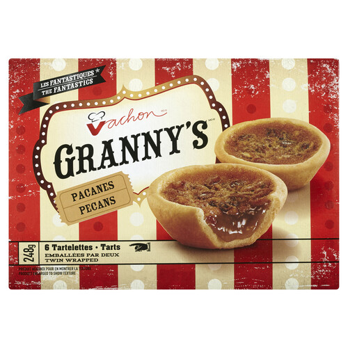 Vachon Granny's Tarts Pecan 6 Pack 248 g