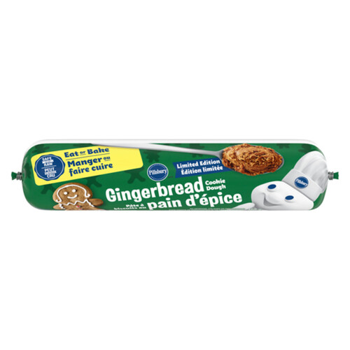 Pillsbury Ready to Bake Gingerbread Cookie Dough 468 g