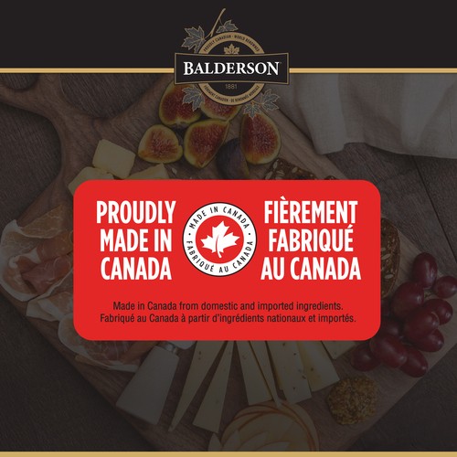 Balderson Sliced Cheese Monterey Jack Hot Pepper 140 g